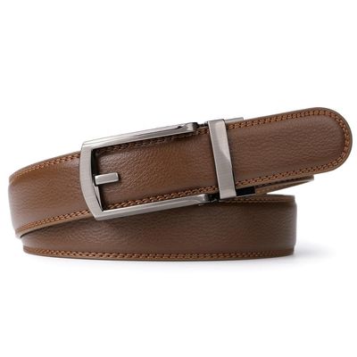 3.0cm Width Leather Men Business Belt