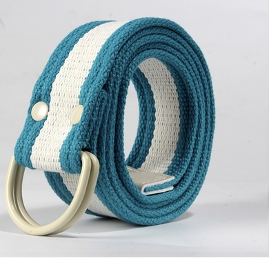 3.0cm Fabric Web Belt buckle Women 110cm belt